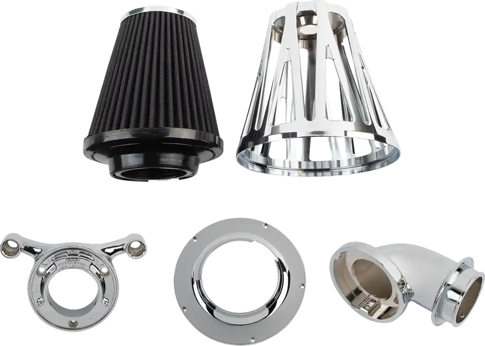 Authentic ARLEN NESS Monster Sucker? Air Cleaner Chrome 600-089 for Enhanced Engine Performance
