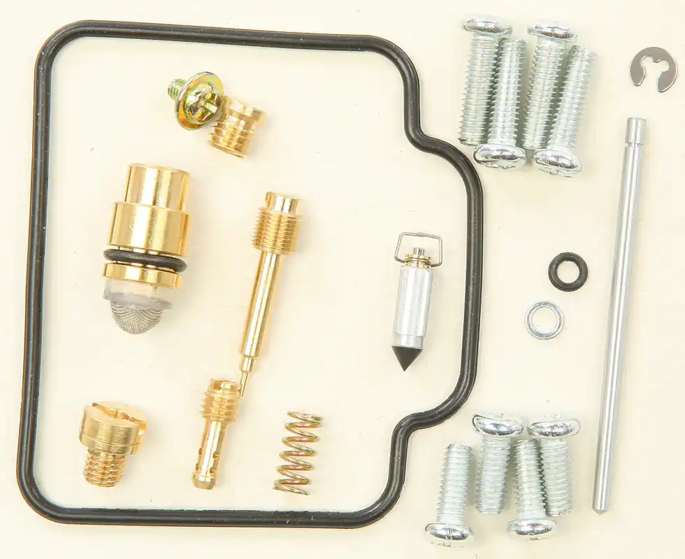 ALL BALLS Bike Carburetor Rebuild Kit for Kawasaki KL250 Super Sherpa (2000-2004, 2009) Money Back Guarantee