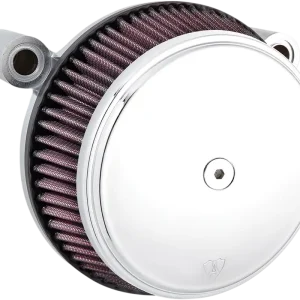 Arlen Ness Big Sucker* Stage 1 Air Filter Kit - Chrome (Part #18-307) Free Delivery