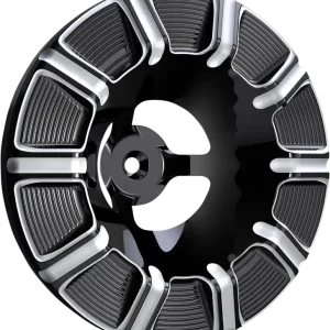 Arlen Ness Velocity Air Cleaner Cover - 10-Gauge Steel - Black for Velocity 65 & 90 Air Cleaner Kits Best Seller