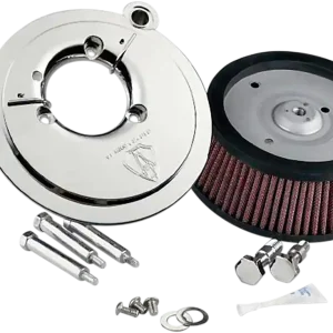 While Supplies Last ARLEN NESS Big Sucker* Air Filter Kit - Chrome Stage I (Part 18-512)