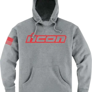 Trusted Brand ICON Clasicon* Hoodie in Heather Gray * Large, 3050-6529