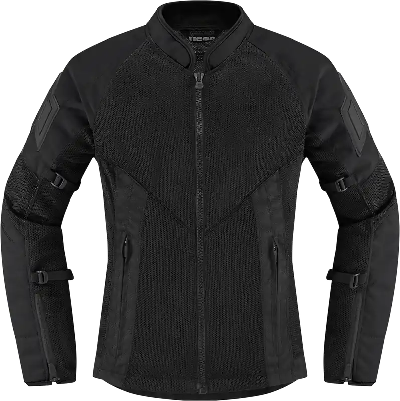 While Supplies Last ICON Women's Mesh* AF Jacket - Stealth by ICON, Part Number 2822-1483