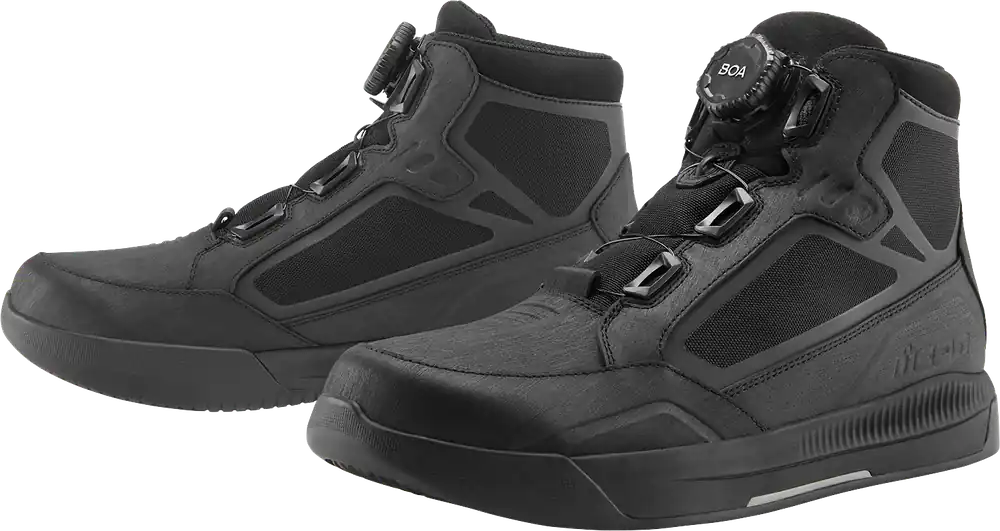 Worldwide Shipping ICON Patrol 3* Waterproof Boots - Size 12 - Black | Model 3403-1289