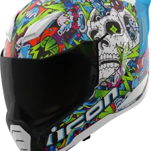 Wholesale ICON Ultraflite Helmet - Doodle 3 - MIPS? Blue - 2XL (Part No. 0101-18066)