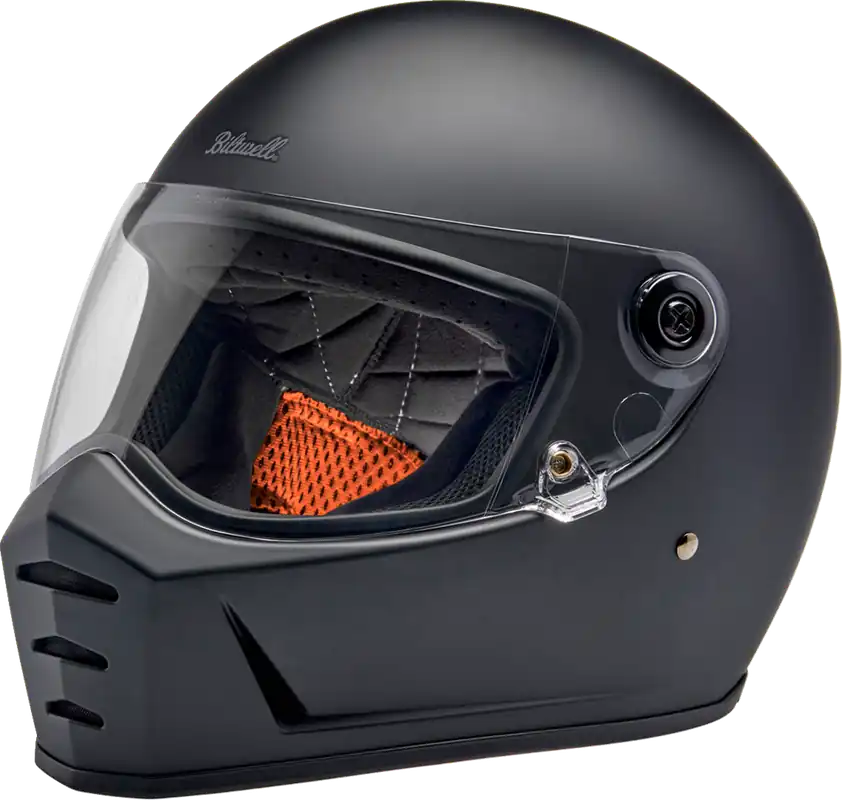Bargain BILTWELL Lane Splitter Helmet - Flat Black, Medium (Part #1004-201-503)