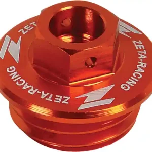 Zeta CNC Machined Oil Filler Plug with Zeta Aluminum Dipstick for Husqvarna and Husaberg Models Luxury