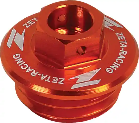 Zeta CNC Machined Oil Filler Plug with Zeta Aluminum Dipstick for Husqvarna and Husaberg Models Luxury