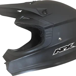 AFX FX-15 Matte Black Motorcycle Helmet * Lightweight, Adjustable Ventilation, and Premium Comfort Same Day Shipping