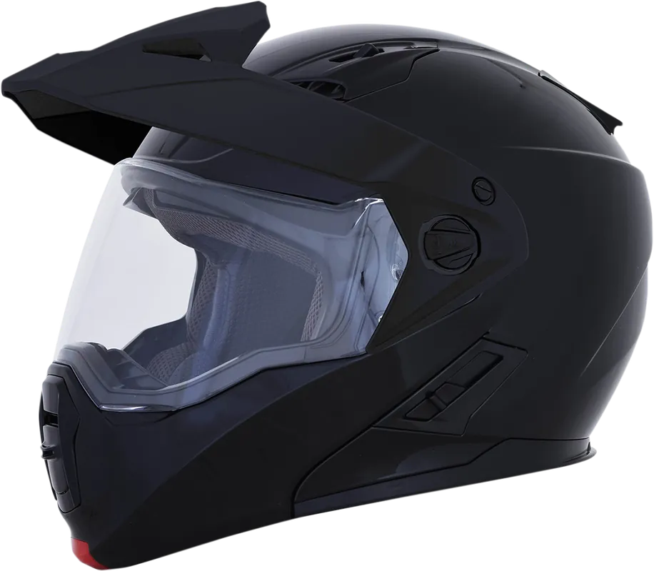 Worldwide Shipping AFX FX-111DS Helmet - Gloss Black - Large (Part Number 0140-0129)