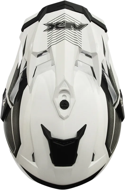 AFX FX-41 Matte White Large Helmet with Flip-Up Shield and Ventilation System Last Chance