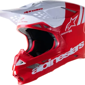 Alpinestars Supertech M8 Helmet - Radium 2 with MIPS? Technology - Gloss Red/White - 2XL Big Sale