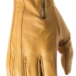 Viral Highway 21 Recoil Gloves Tan XL - Genuine Goat Skin Leather with Reinforced Padded Palm