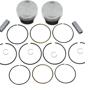 WISECO Tracker* Series Piston Kit - 3.528 inch for 1340cc (80 cu in) Engines - Part K0215P3 One Day Deal