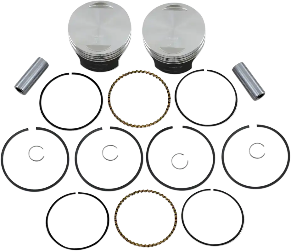 WISECO Tracker* Series Piston Kit - 3.528 inch for 1340cc (80 cu in) Engines - Part K0215P3 One Day Deal