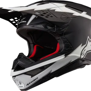 Alpinestars Supertech M10 Helmet - Ampress MIPS? - Matte Black/White - Small Price Drop