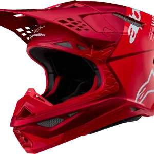 Alpinestars Supertech M10 Flood Helmet - MIPS?, Red Fluorescent/Red, Large Secure Checkout