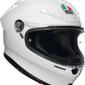 AGV K6 S Helmet - White - Extra Large (XL) | Advanced Racing Helmet with Carbon-Aramid Shell Don’t Miss Out