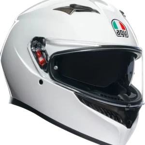 AGV K3 Full-Face Motorcycle Helmet - Seta White, 2XL by AGV (Part Number 21183810040142X) Free Returns