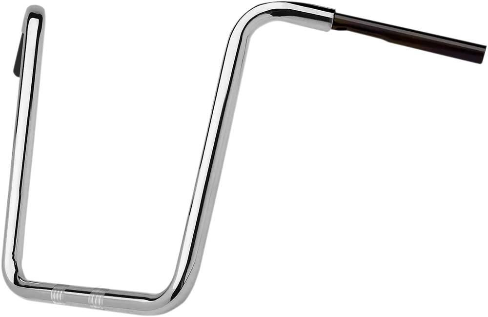 Worldwide Shipping CYCLESMITHS 1-1/4 inch Chrome Ape Hanger Handlebar - 16 inch, Part No. 113-16-NS