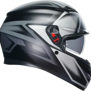 AGV K3 Helmet - Compound Matte Black/Gray, Small (Part No. 2118381004008S) Secure Checkout