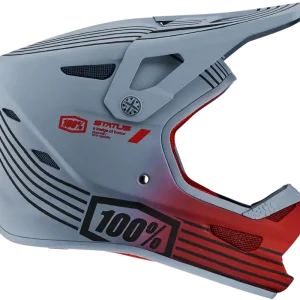 100% Status Helmet Caltec/Gray Small with Active Cooling System and Impact Protection Factory Price