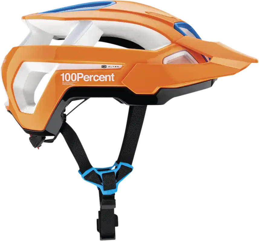 100% Altec Helmet with Fidlock Magnetic Buckle - Orange, Small/Medium (Part #80004-00017) One Day Deal