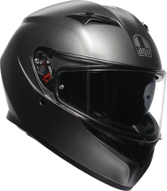 AGV K3 Mono Helmet - Matte Luna Gray, Small - Advanced Motorcycle Safety and Comfort Latest