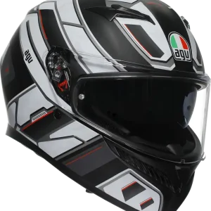 AGV K3 Rivia Helmet * Matte Black/White * Medium (Part 2118381004-019-M) Direct From Manufacturer