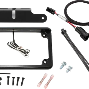 XTC Power Products CFM-U10-LF6BK 6-Inch Black License Plate Frame with 6 White LEDs Reduced Price