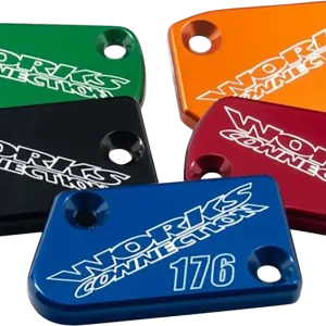 WORKS CONNECTION Front Brake Cap - Orange for KTM, Husqvarna, Gas Gas Part 21-083 Trending