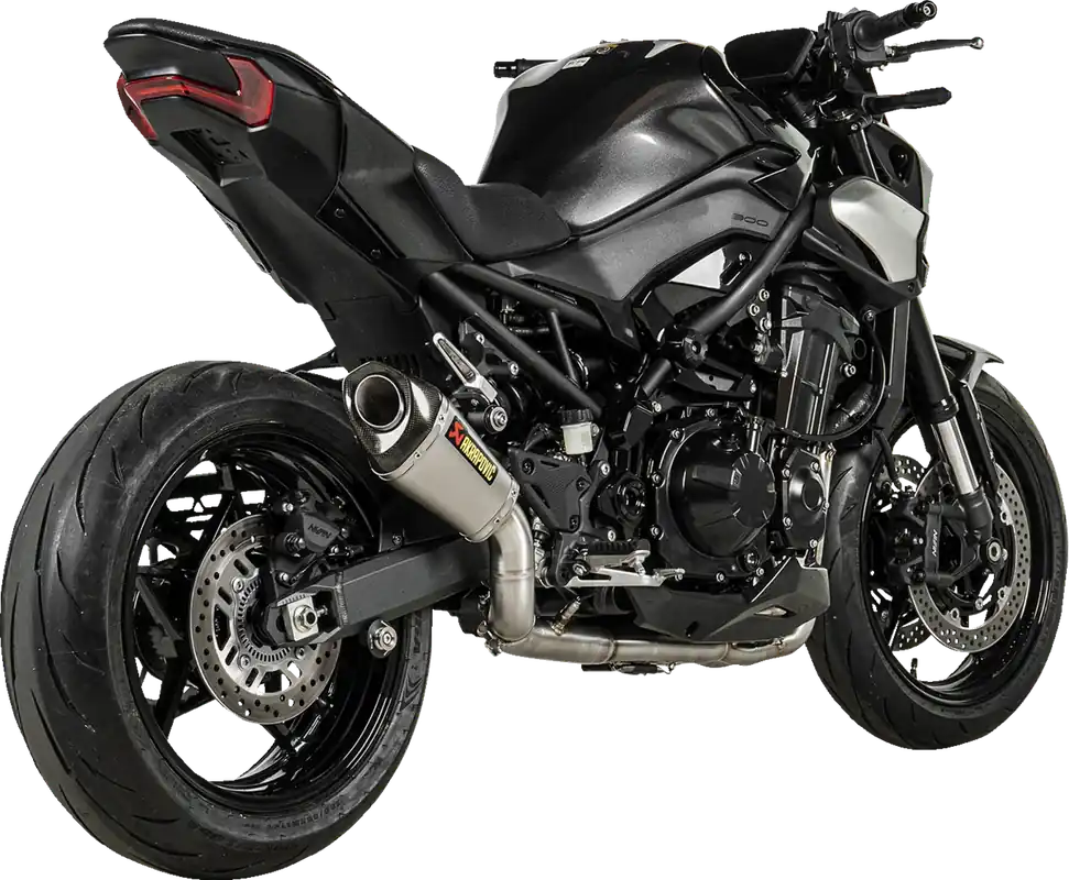 AKRAPOVIC Slip-On Line Muffler for Kawasaki Z900 * Titanium S-K9SO12-ASZT Professional Grade