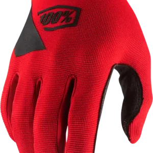 100 Percent Ridecamp Youth Gloves Red Large - Durable and Comfortable Bike Gloves Don’t Miss Out