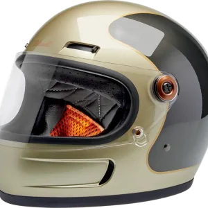 Authentic BILTWELL Gringo SV Helmet - Tracker - Gloss Metallic Champagne/Charcoal - Medium