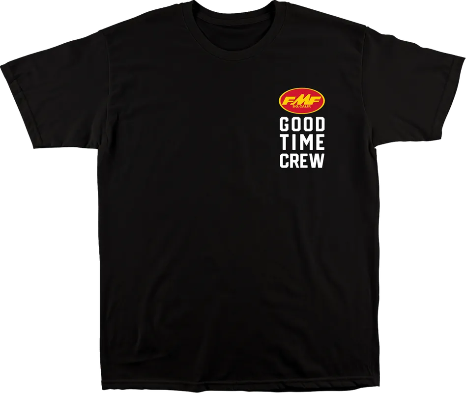 Worldwide Shipping FMF Good Time Crew T-Shirt in Black - Large, SU25118902BLKLG
