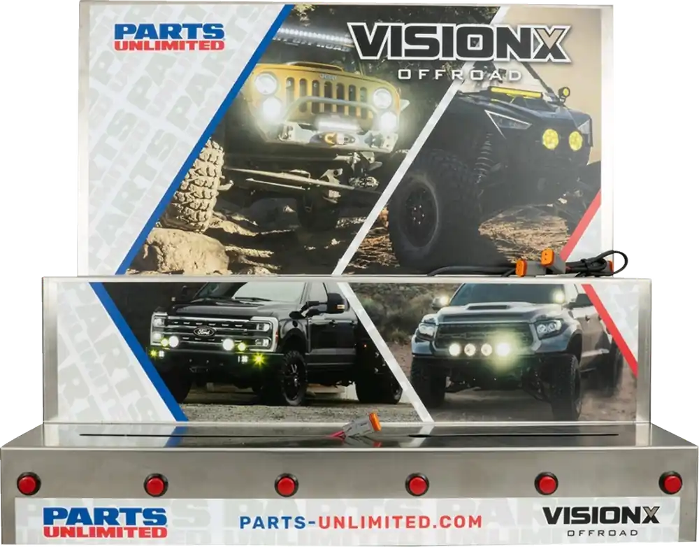 Vision X DIS-C3PS.PU Product Display - Unloaded Buy Direct