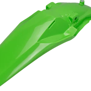 UFO Restyled Rear Fender for Motorcycles - Green, Part Number KA04759#026 Exclusive