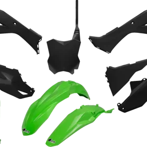 UFO Body Kit for Kawasaki KX 250/450 * Green and Black, Part Number KAKIT231F@111 Holiday Sale