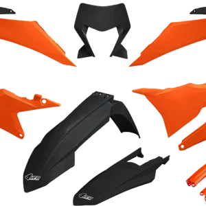 UFO Body Kit for KTM EXC-F - Orange and Black | Part Number KTKIT530F@333 Top Rated