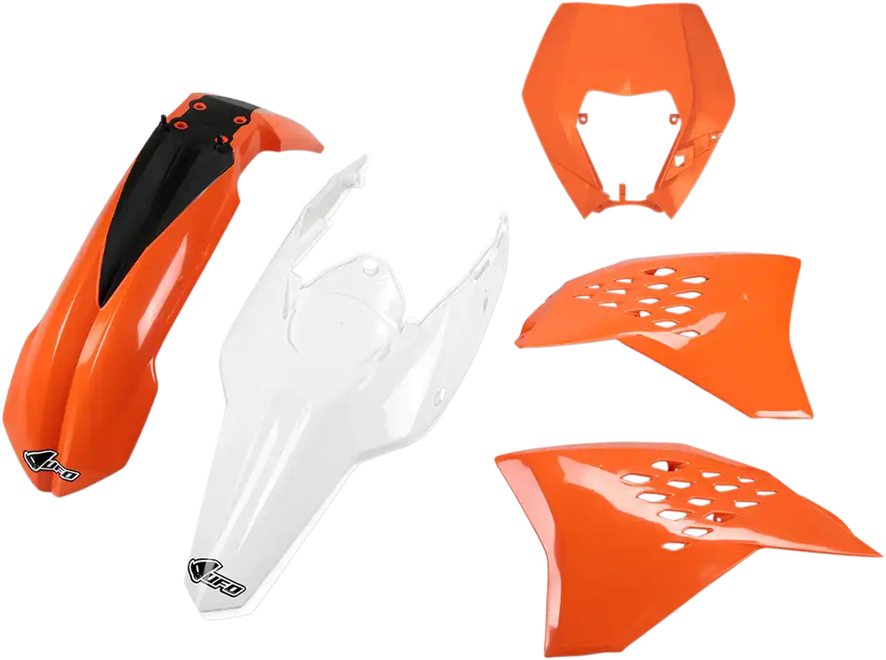 UFO Replacement Body Kit for '09-'10 Honda CRF Model - OEM Orange/White/Black KTKIT520999W Editor’s Pick