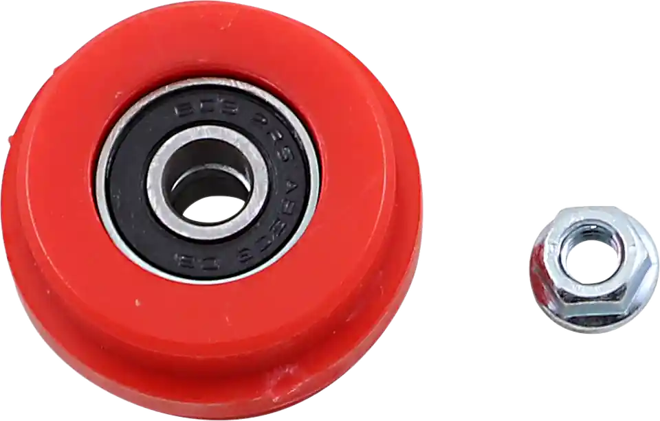 Authentic T.M. Designworks Chain Roller for Honda PLR-560-RD - Red Powerlip* Replacement Part