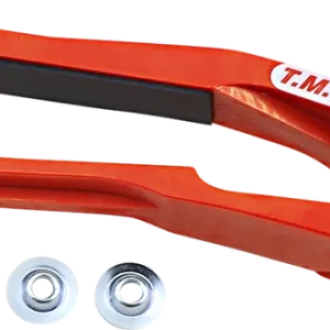 Warranty Included T.M. DESIGNWORKS Chain Slider for Suzuki DCS-S25-RD - Red