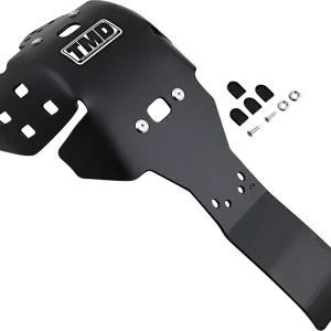 Trusted Brand T.M. Designworks Kawasaki KX 450F Skid Plate - Black (Part KXLG-455-BK)