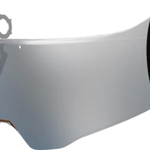 While Supplies Last ICON MX Shield for Elsinore* Helmets - Warboy Chrome (Part #0130-1249)