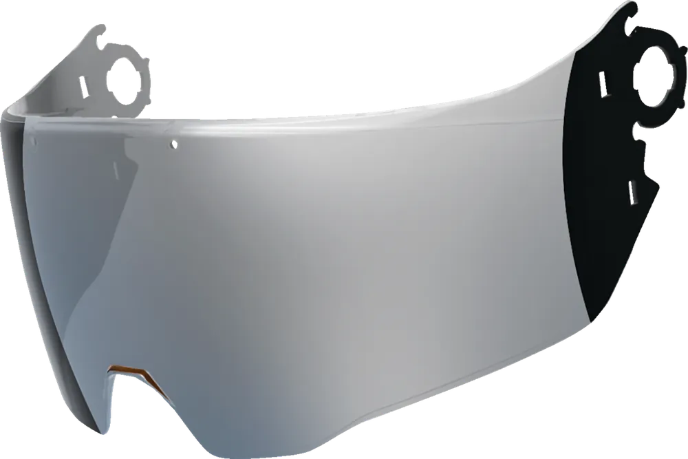 While Supplies Last ICON MX Shield for Elsinore* Helmets - Warboy Chrome (Part #0130-1249)