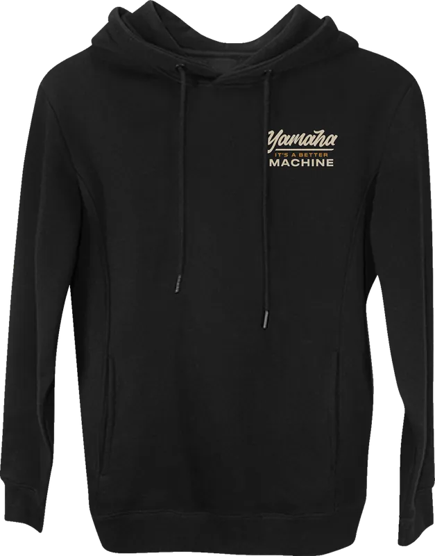 Yamaha Apparel Yamaha It's A Better Machine Hoodie - Black - XL (Part Number: LEM25S-M40-XL) Free Delivery