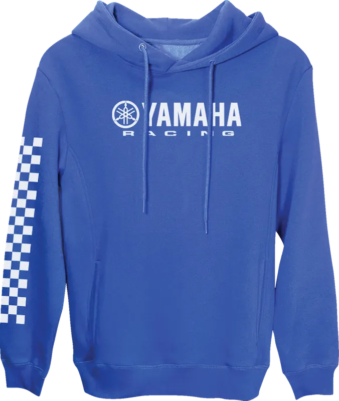 Yamaha Apparel Yamaha Racing Hoodie - Blue - 2XL LEM25S-M37-2X Flash Sale