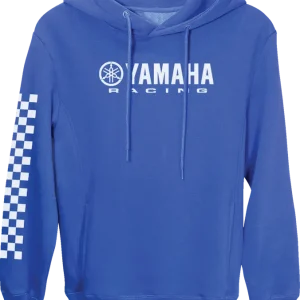 Yamaha Apparel Yamaha Racing Hoodie - Blue, Medium, Model LEM25S-M37-M Grab Now