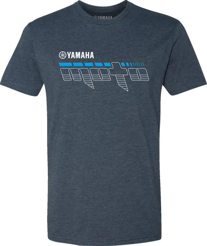 Yamaha Apparel Yamaha Racing Moto T-Shirt - Navy - 3XL (Part Number: LEM25S-M34-3X) Don’t Miss Out