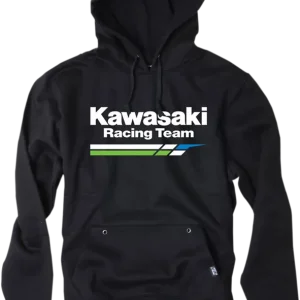 Authentic FACTORY EFFEX Kawasaki Racing Pullover Hoodie 2XL - Black, Part 18-88128